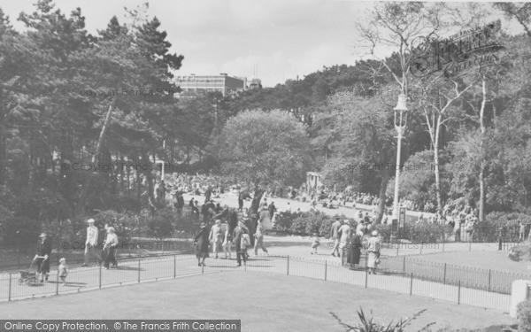 Photo of Bournemouth, Pleasure Gardens c.1955