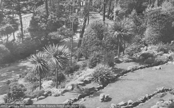Photo of Bournemouth, Pleasure Gardens c.1955