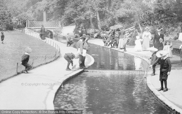Photo of Bournemouth, Pleasure Gardens, Water Play 1900