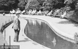 Relaxing In The Central Gardens c.1960, Bournemouth