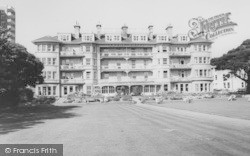 Savoy Hotel, West Cliff c.1960, Bournemouth