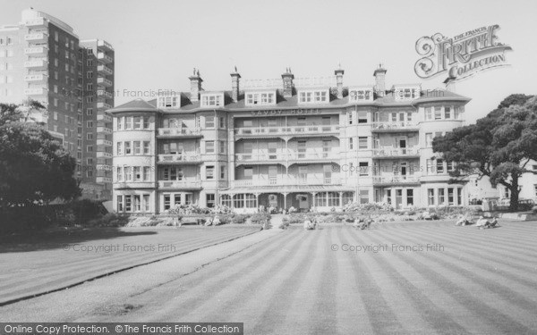 Photo of Bournemouth, Savoy Hotel, West Cliff c.1960