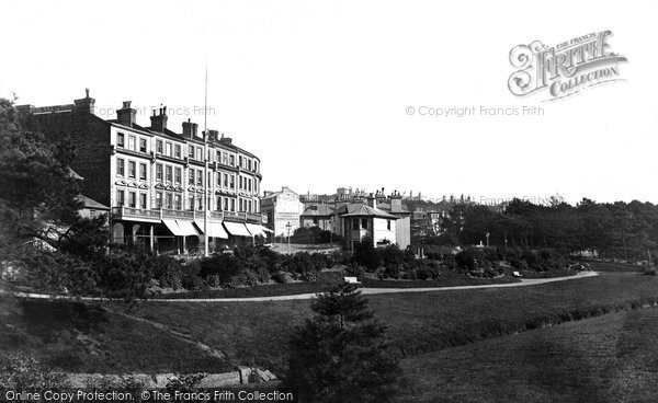 Photo of Bournemouth, Southbourne Terrace c.1875
