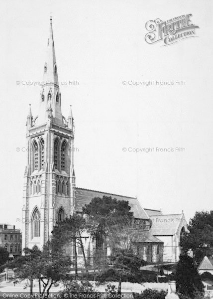 Photo of Bournemouth, St Peter's Church 1887