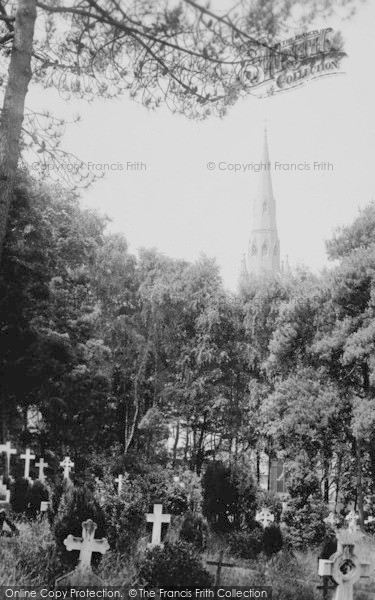 Photo of Bournemouth, St Peter's Church Cemetery 1890