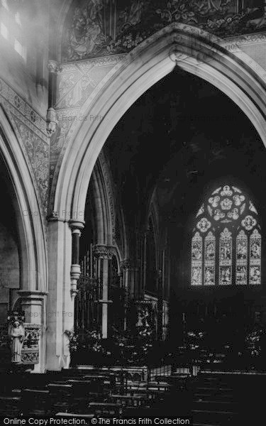 Photo of Bournemouth, St Peter's Church Nave 1890