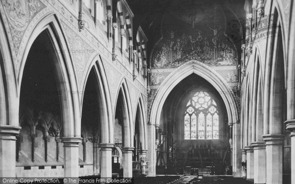 Photo of Bournemouth, St Peter's Church, Nave East 1887