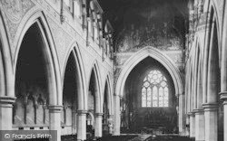 St Peter's Church, Nave East 1887, Bournemouth
