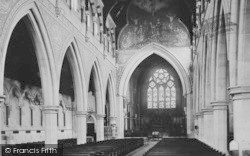 St Peter's Church, Nave East 1890, Bournemouth