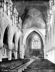St Peter's Church, Nave East 1890, Bournemouth