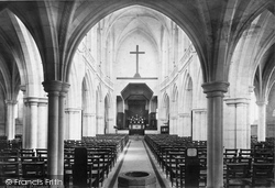 St Stephen's Church Interior 1887, Bournemouth