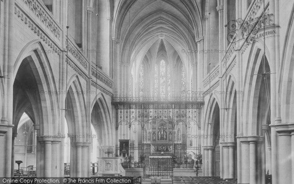 Photo of Bournemouth, St Stephen's Church Interior 1900