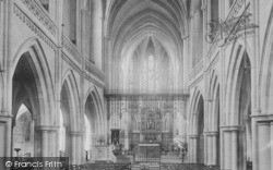St Stephen's Church Interior 1900, Bournemouth