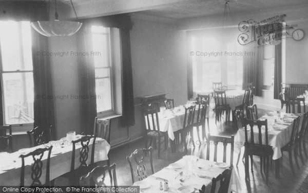 Photo of Bournemouth, The Dining Room, Court Royal Convalescent Home c.1955