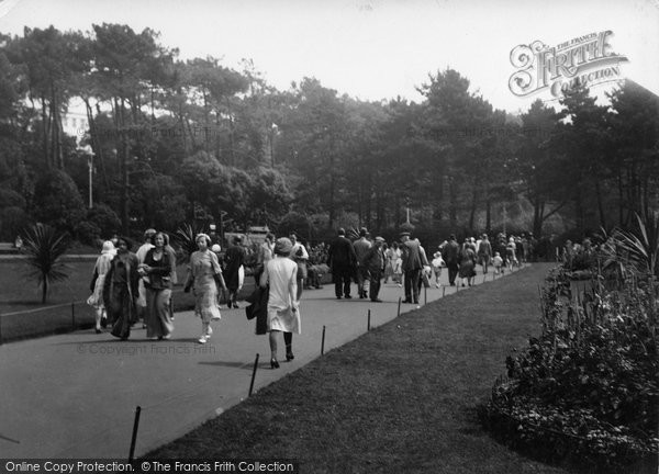 Photo of Bournemouth, The Gardens 1931