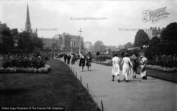 Photo of Bournemouth, The Gardens 1931 