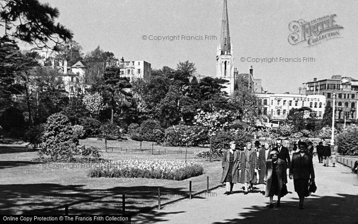 Photo of Bournemouth, The Gardens c.1950