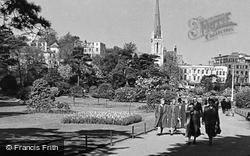 The Gardens c.1950, Bournemouth