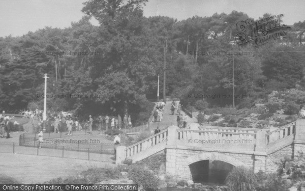 Photo of Bournemouth, The Gardens c.1955