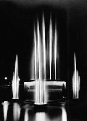 The Illuminated Fountain c.1925, Bournemouth