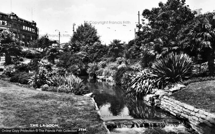 Photo of Bournemouth, The Lagoon, Central Gardens c.1950