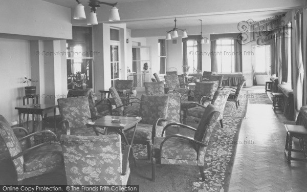 Photo of Bournemouth, The Lounge, Court Royal Convalescent Home c.1955