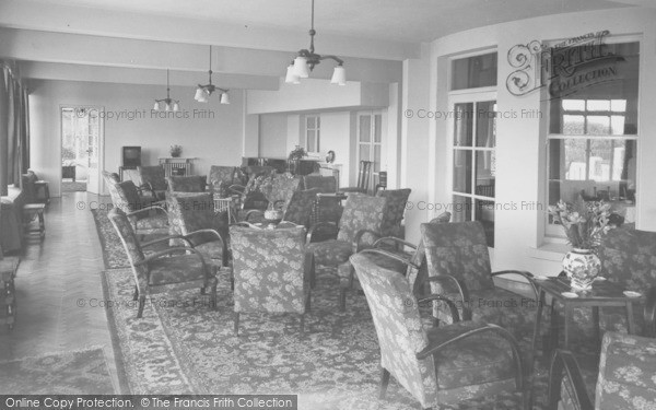 Photo of Bournemouth, The Lounge, Court Royal Convalescent Home c.1955
