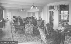 The Lounge, Court Royal Convalescent Home c.1955, Bournemouth