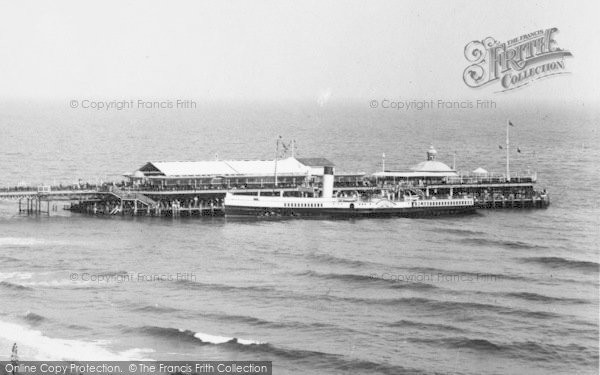 Photo of Bournemouth, The Pier, A Paddle Steamer 1933