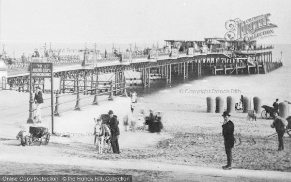 Photo of Bournemouth, The Pier c.1890