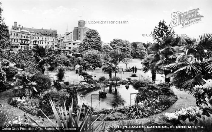 Photo of Bournemouth, The Pleasure Gardens c.1950