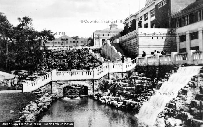 Photo of Bournemouth, The Rock Gardens, Pavilion And Regent Palace c.1925