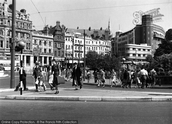 Photo of Bournemouth, The Square c.1955