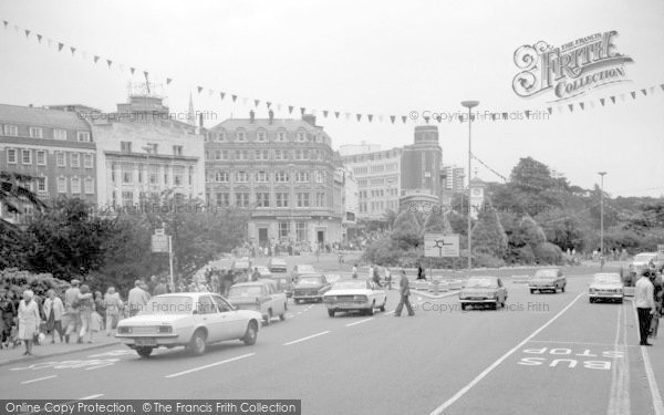 Photo of Bournemouth, The Square Towards Old Christchurch Road c.1977