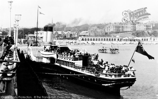 Photo of Bournemouth, The Swanage Boat 'brodick Castle' 1908