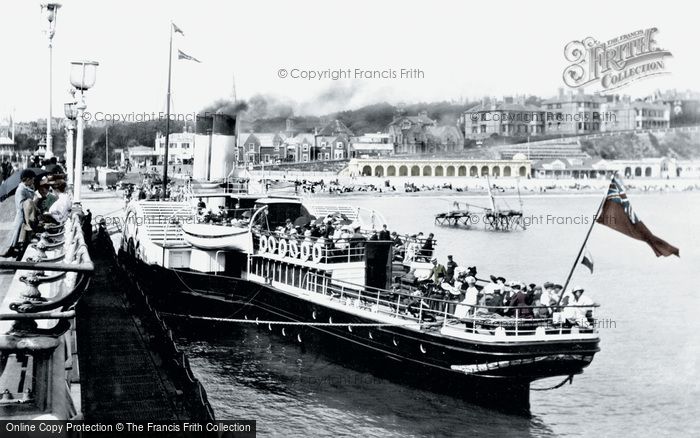 Photo of Bournemouth, The Swanage Boat 'brodick Castle' 1908