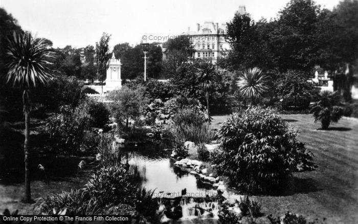 Photo of Bournemouth, The Upper Gardens c.1925