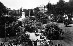 The Upper Gardens c.1925, Bournemouth