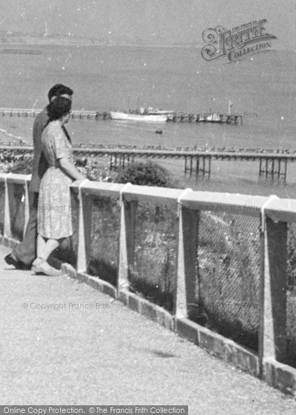 Photo of Bournemouth, The View From West Cliff c.1955