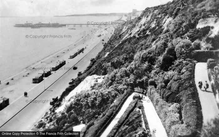 Photo of Bournemouth, The Zig Zag Path, East Cliff c.1925