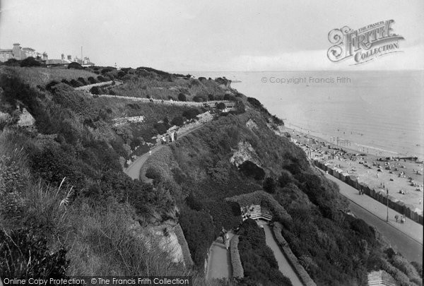 Photo of Bournemouth, The Zig Zag Walk 1923