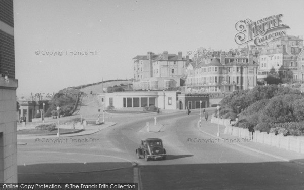 Photo of Bournemouth, View From Bath Road Looking West c.1950