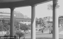 View From Pier Entrance c.1950, Bournemouth