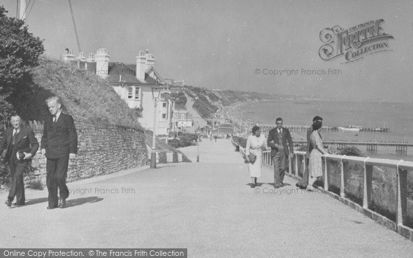 Photo of Bournemouth, View From West Cliff c.1955