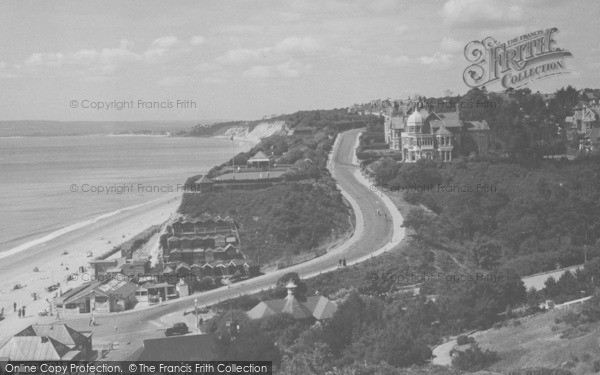 Photo of Bournemouth, View Looking West c.1950