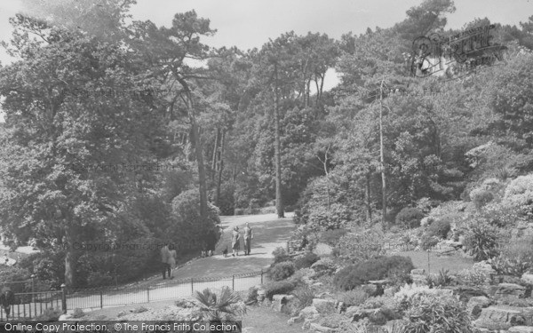 Photo of Bournemouth, View Of Pavilion Rockery c.1955