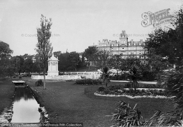 Photo of Bournemouth, War Memorial And Municipal Building 1923