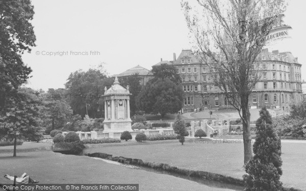 Photo of Bournemouth, War Memorial c.1955