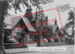 Almshouses c.1950, Bournville