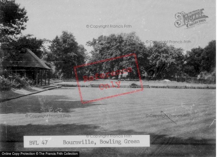 Photo of Bournville, Bowling Green c.1950